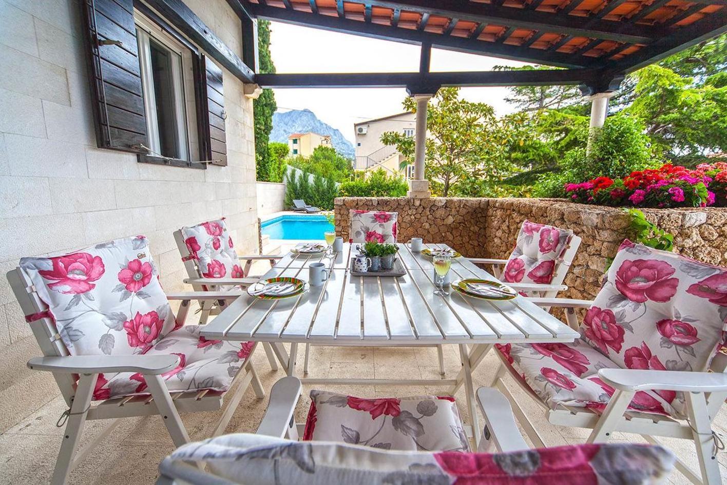 Villa Skalinada, 8 Persons, Private Pool, Baška Voda Eksteriør billede